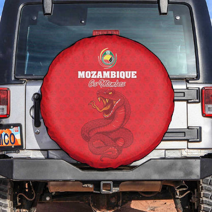 Mozambique Football Spare Tire Cover Go Champions Os Mambas - African Pride