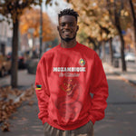 Custom Mozambique Football Sweatshirt Go Champions Os Mambas - African Pride