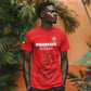 Custom Mozambique Football T shirt Go Champions Os Mambas LT15