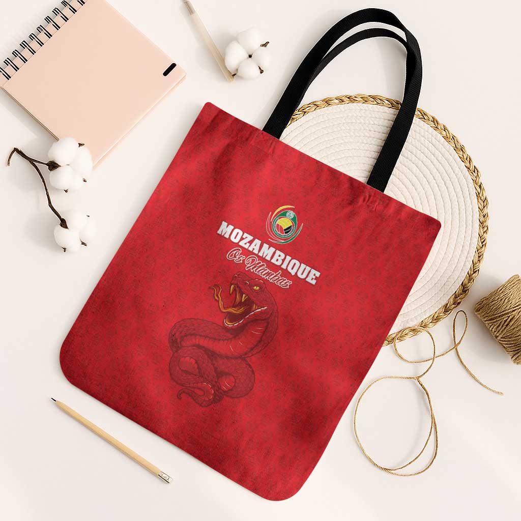 Mozambique Football Tote Bag Come On Os Mambas