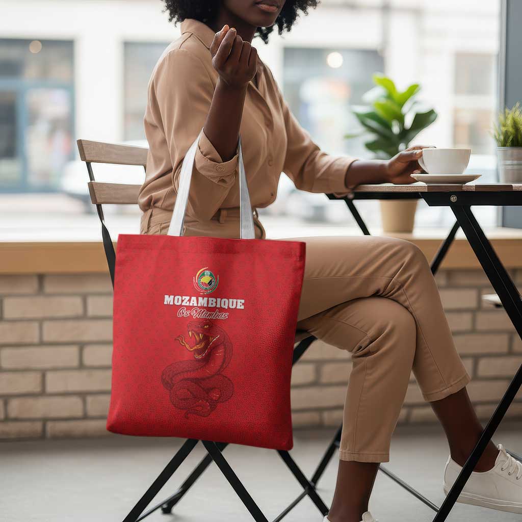 Mozambique Football Tote Bag Come On Os Mambas