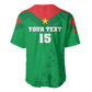 Custom Burkina Faso Football Baseball Jersey Go Les Etalons Go LT15