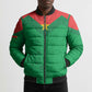 Custom Burkina Faso Football Bomber Puffer Jacket Go Champions Les Etalons
