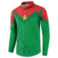 Custom Burkina Faso Football Button Sweatshirt Go Champions Les Etalons