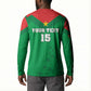 Custom Burkina Faso Football Button Sweatshirt Go Champions Les Etalons