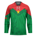Custom Burkina Faso Football Hockey Jersey Go Champions Les Etalons