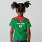 Custom Burkina Faso Football Kid T shirt Go Les Etalons Go LT15