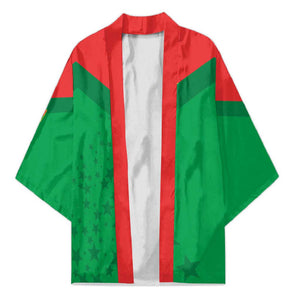 Custom Burkina Faso Football Kimono Go Champions Les Etalons