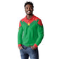 Custom Burkina Faso Football Long Sleeve Polo Shirt Go Les Etalons Go - African Pride