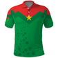 Custom Burkina Faso Football Polo Shirt Go Les Etalons Go LT15