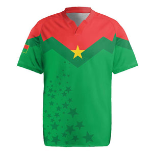 Custom Burkina Faso Football Rugby Jersey Go Les Etalons Go LT15