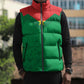 Custom Burkina Faso Football Sleeveless Puffer Jacket Go Champions Les Etalons