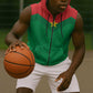 Custom Burkina Faso Football Sleeveless Zip Hoodie Go Les Etalons Go - African Pride