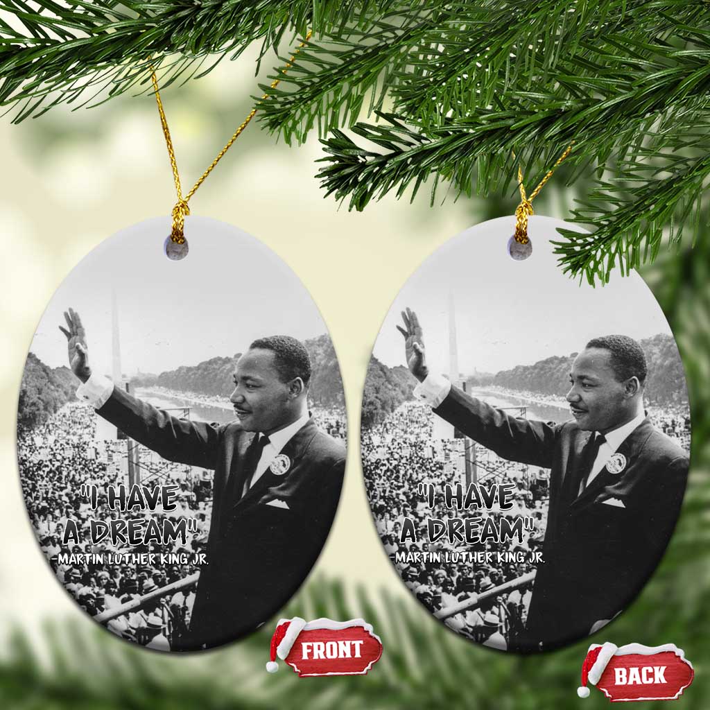 Civil Rights Leaders The Dream Bearer Ceramic Ornament Martin Luther King Jr - African Pride