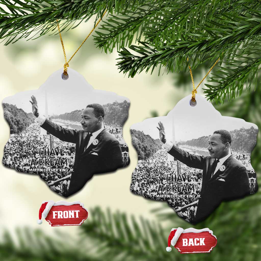 Civil Rights Leaders The Dream Bearer Ceramic Ornament Martin Luther King Jr - African Pride