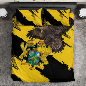 Afro Ghana Bedding Set Eagle With Coat Of Arms