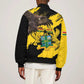 Afro Ghana Bomber Jacket Eagle With Coat Of Arms