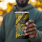 Afro Ghana 4 in 1 Can Cooler Tumbler Eagle With Coat Of Arms