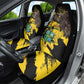 Afro Ghana Car Seat Cover Eagle With Coat Of Arms