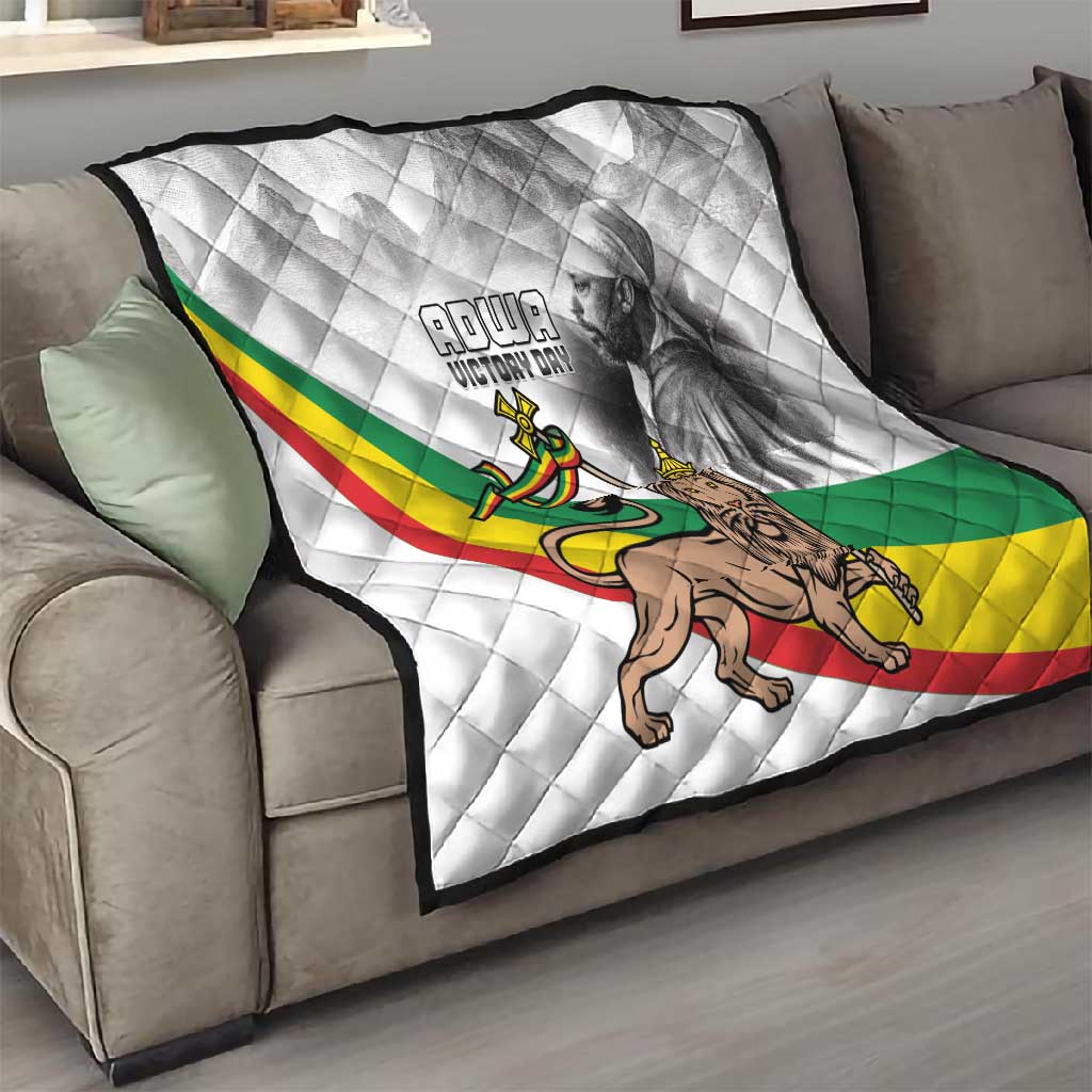 African Victory Menelik II Quilt Battle Of Adwa