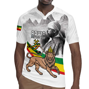 African Victory Menelik II Rugby Jersey Battle Of Adwa