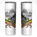 African Victory Menelik II Skinny Tumbler Battle Of Adwa
