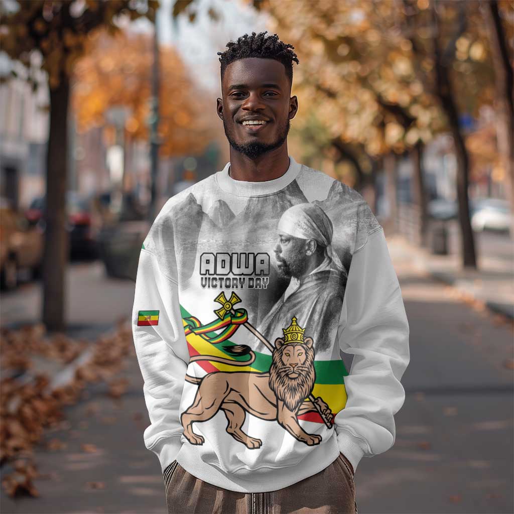 African Victory Menelik II Sweatshirt Battle Of Adwa