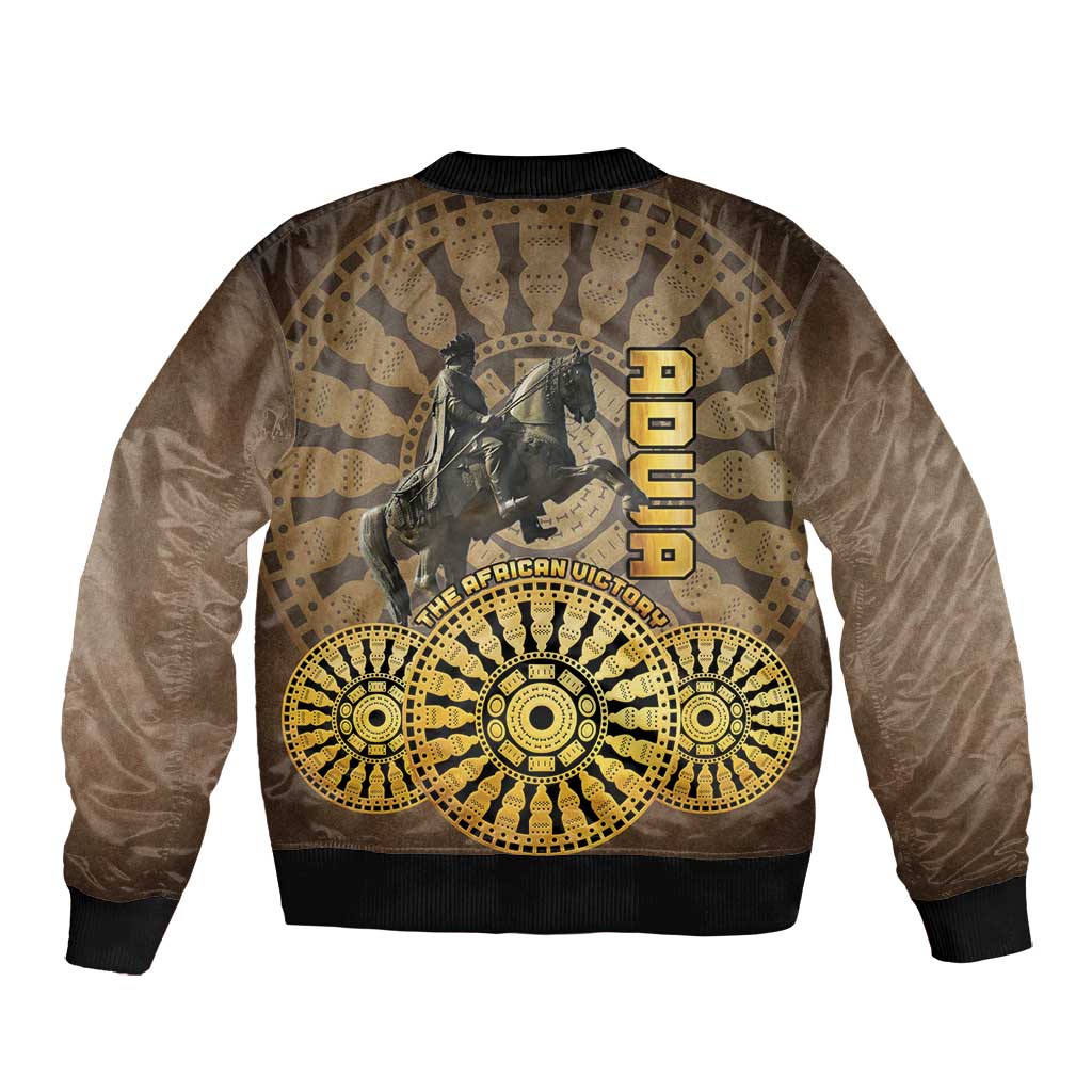 Adwa Victory Day Bomber Jacket Adwa Battle Shield - Vintage Style
