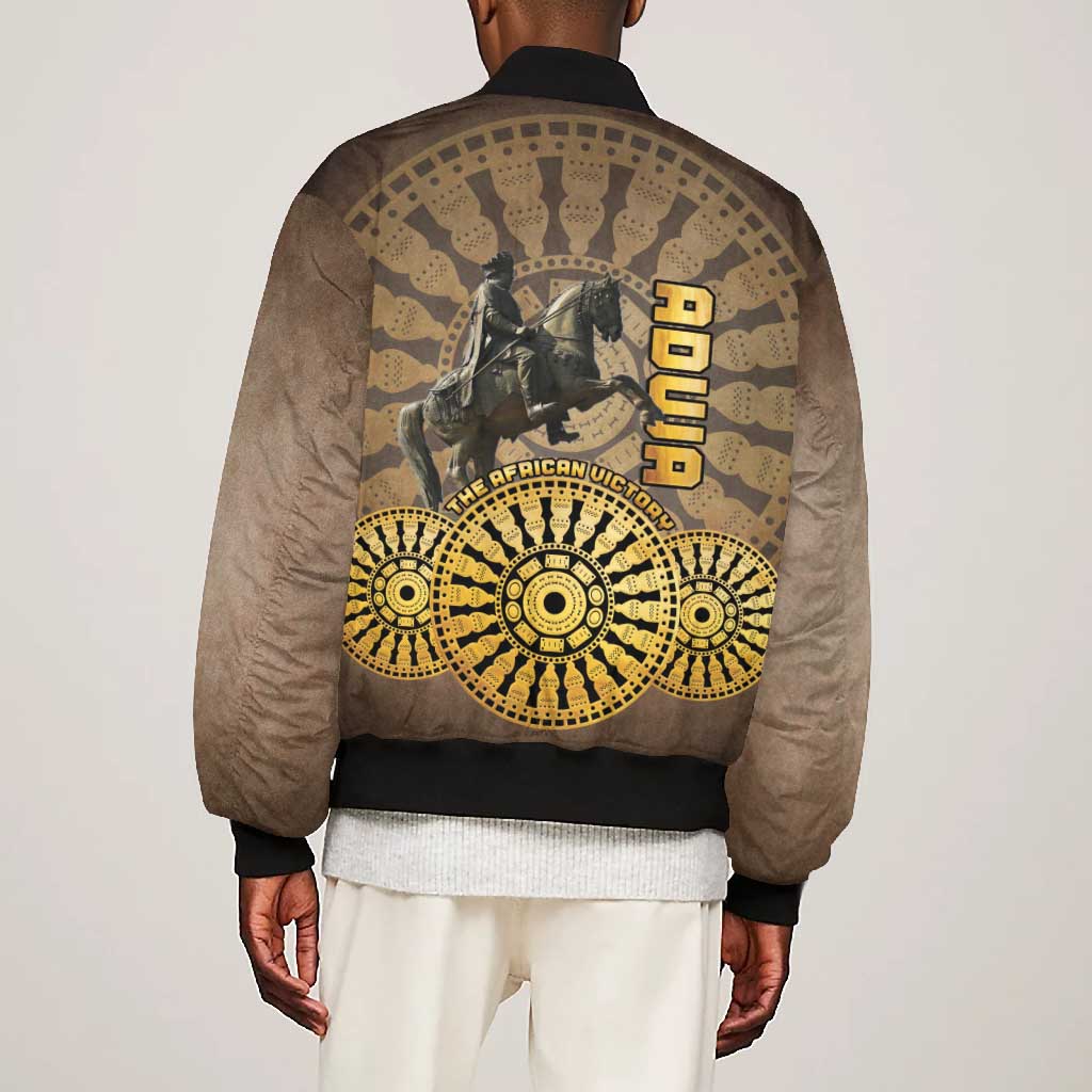 Adwa Victory Day Bomber Jacket Adwa Battle Shield - Vintage Style