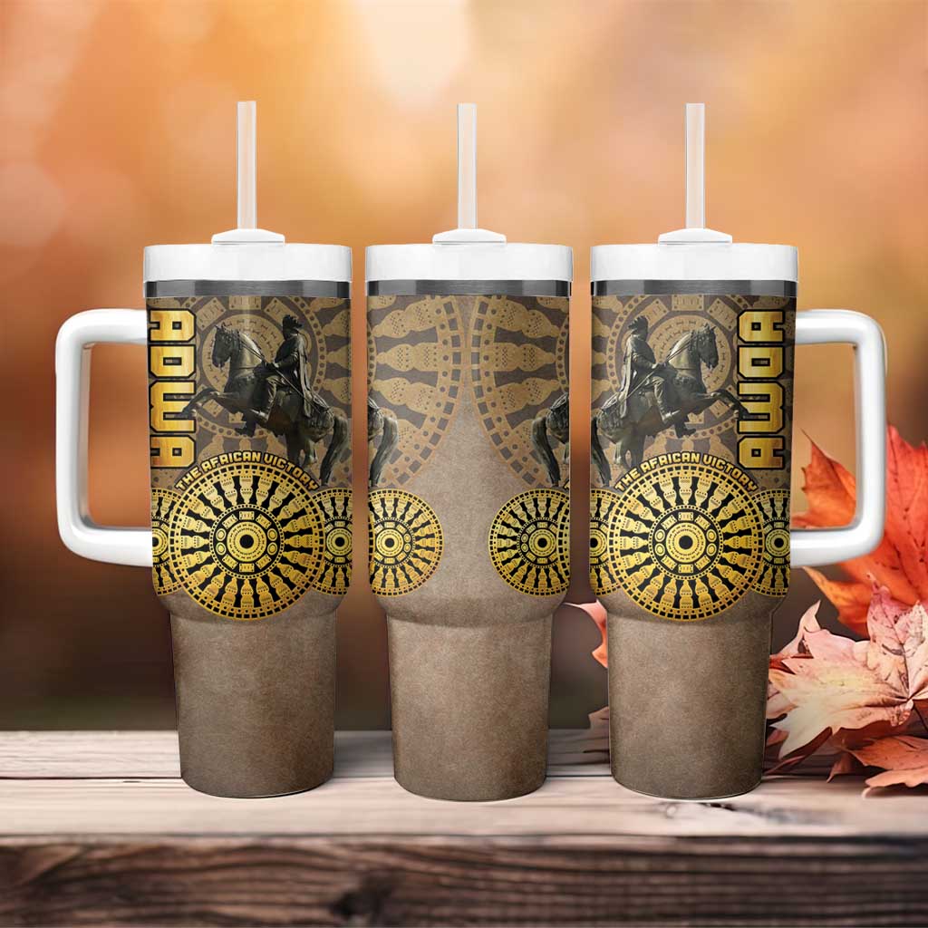 Adwa Victory Day Tumbler With Handle Adwa Battle Shield - Vintage Style