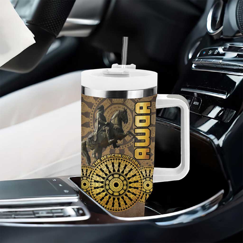 Adwa Victory Day Tumbler With Handle Adwa Battle Shield - Vintage Style