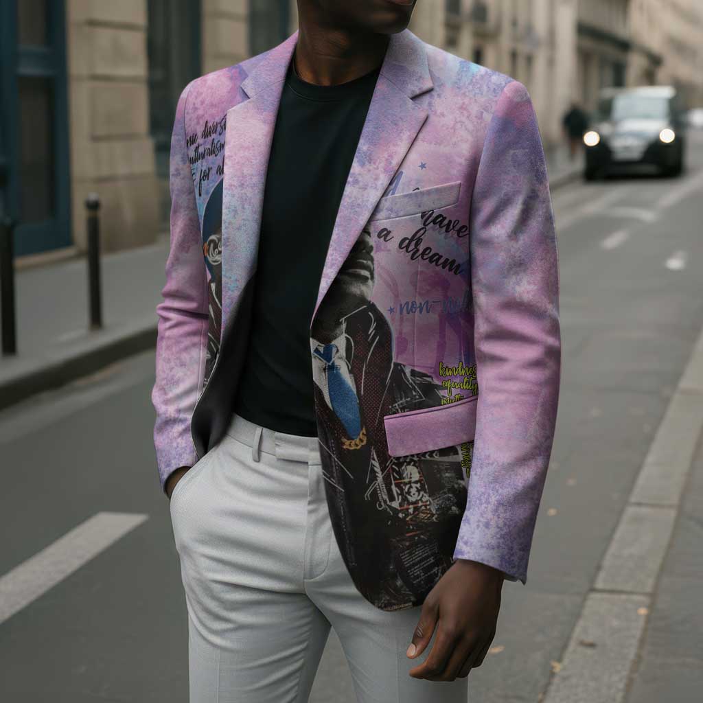 Martin Luther King Jr Blazer I Have a Dream Graffiti Style - African Pride