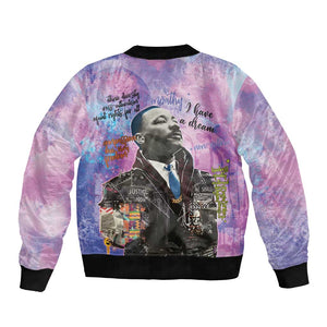 Martin Luther King Jr Bomber Jacket I Have a Dream Graffiti Style - African Pride