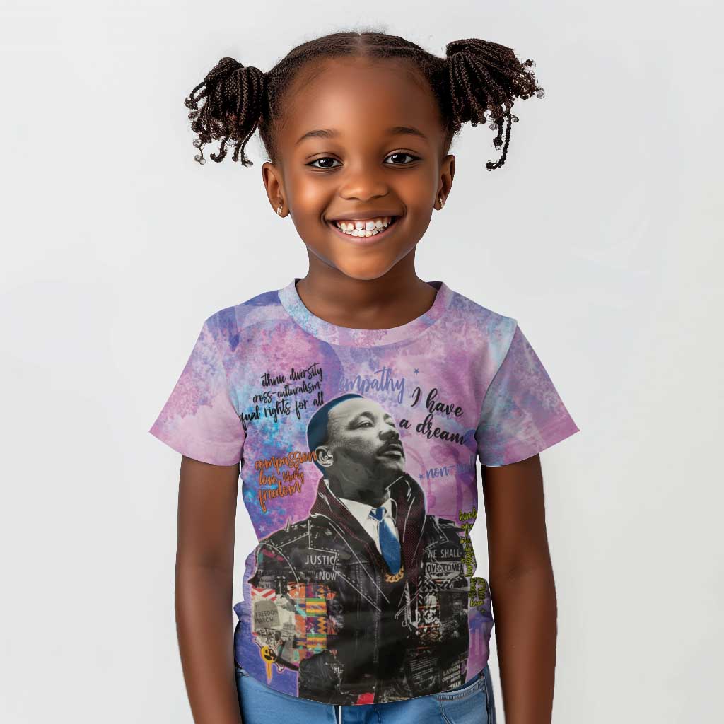Martin Luther King Jr Kid T shirt I Have a Dream Graffiti Style - African Pride