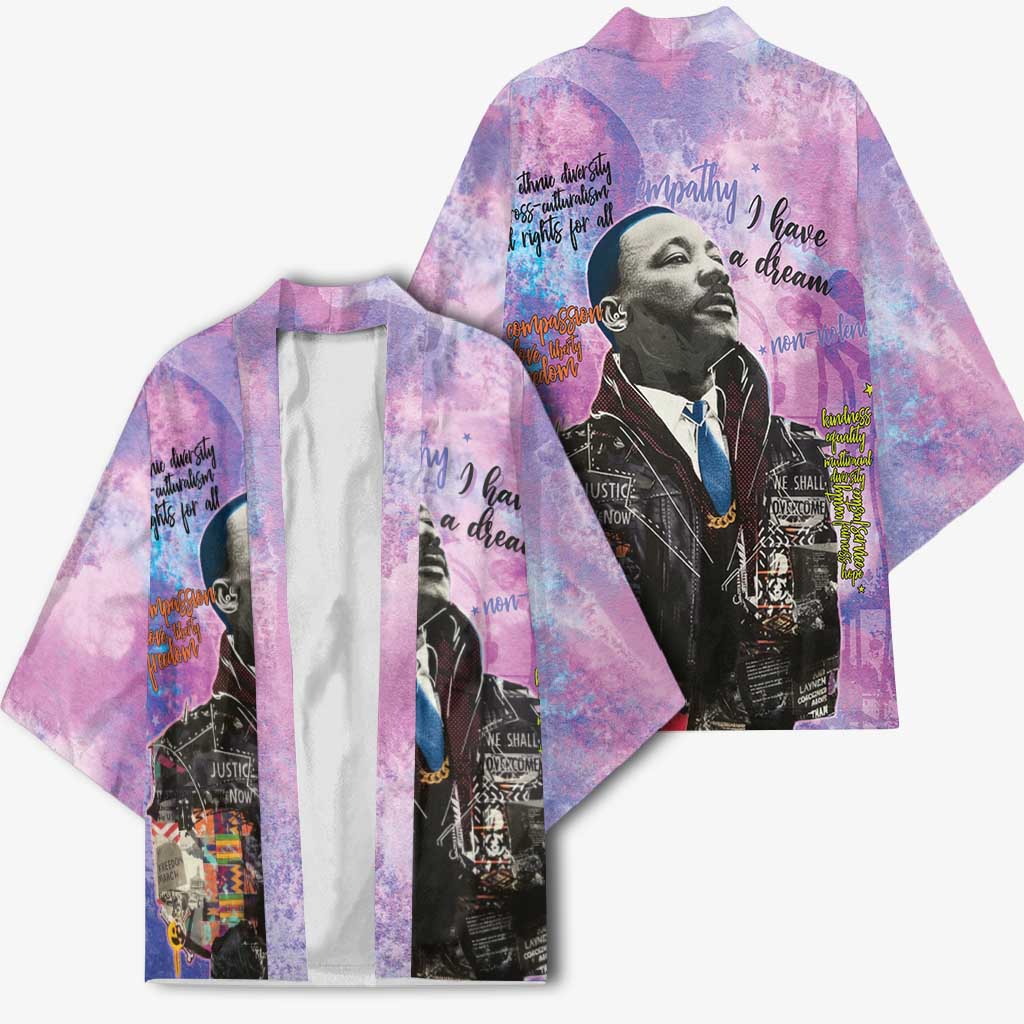 Martin Luther King Jr Kimono I Have a Dream Graffiti Style - African Pride