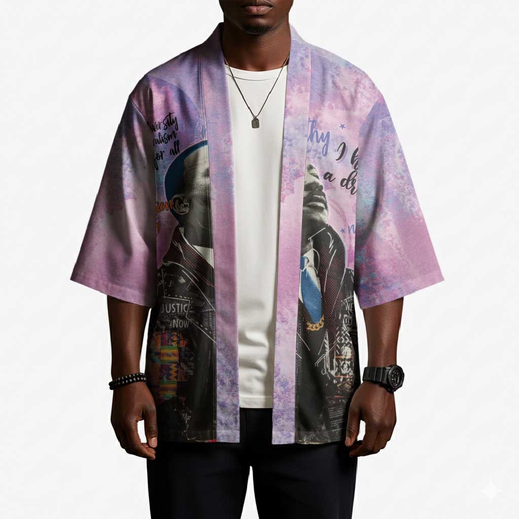 Martin Luther King Jr Kimono I Have a Dream Graffiti Style - African Pride