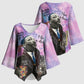 Martin Luther King Jr Kimono Sleeve Blouse I Have a Dream Graffiti Style - African Pride