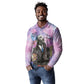 Martin Luther King Jr Long Sleeve Polo Shirt I Have a Dream Graffiti Style - African Pride