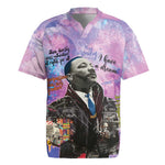 Martin Luther King Jr Rugby Jersey I Have a Dream Graffiti Style - African Pride