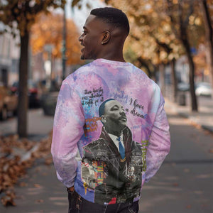 Martin Luther King Jr Sweatshirt I Have a Dream Graffiti Style - African Pride