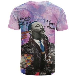 Martin Luther King Jr T shirt I Have a Dream Graffiti Style - African Pride