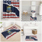 54th Massachusetts Infantry Regiment Bathroom Set American Flag Heritage - African Pride