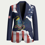 Personalized 54th Massachusetts Infantry Regiment Blazer American Flag Heritage - African Pride