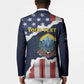 Personalized 54th Massachusetts Infantry Regiment Blazer American Flag Heritage - African Pride