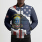 Personalized 54th Massachusetts Infantry Regiment Bomber Puffer Jacket American Flag Heritage - African Pride