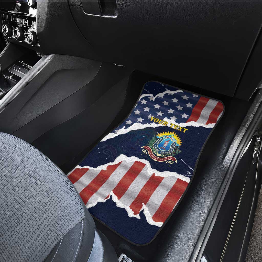 Personalized 54th Massachusetts Infantry Regiment Car Mats American Flag Heritage - African Pride