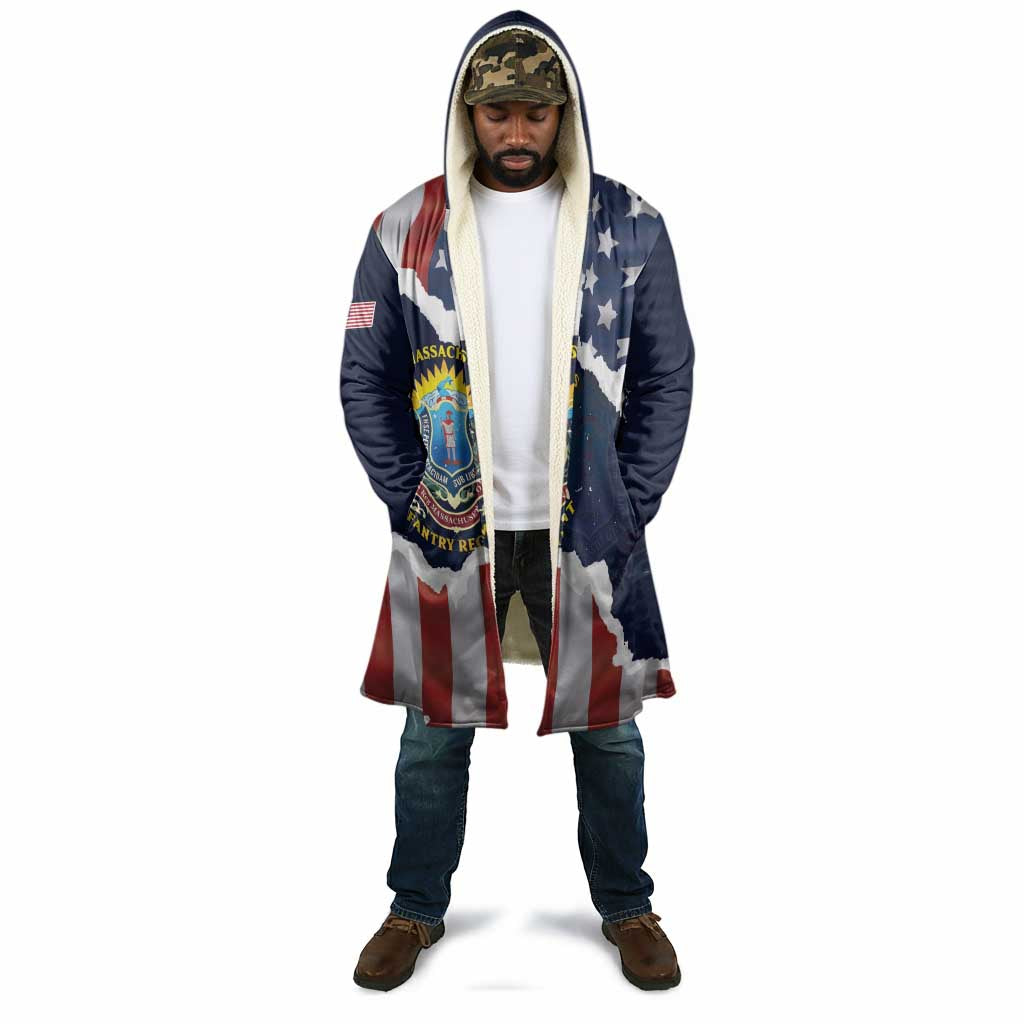 Personalized 54th Massachusetts Infantry Regiment Cloak American Flag Heritage - African Pride