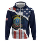 Personalized 54th Massachusetts Infantry Regiment Hoodie American Flag Heritage - African Pride