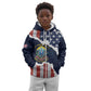 Personalized 54th Massachusetts Infantry Regiment Kid Hoodie American Flag Heritage - African Pride
