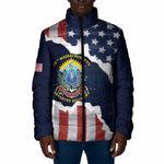 Personalized 54th Massachusetts Infantry Regiment Padded Jacket American Flag Heritage - African Pride